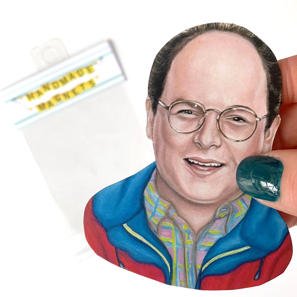 Retro Comedy-Inspired Pop Culture Magnet - Single Magnet