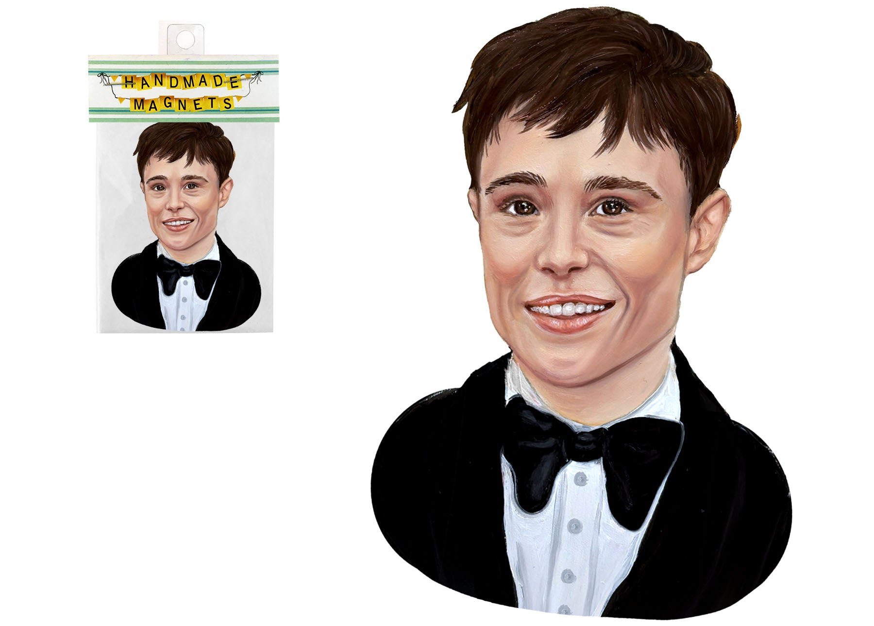Canadian Actor Pop Culture Magnet - Single Magnet