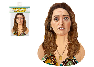 Vacation Resort Themed Pop Culture Magnet - Single Magnet