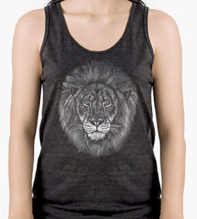 Lion Unisex TriBlend Tank Top